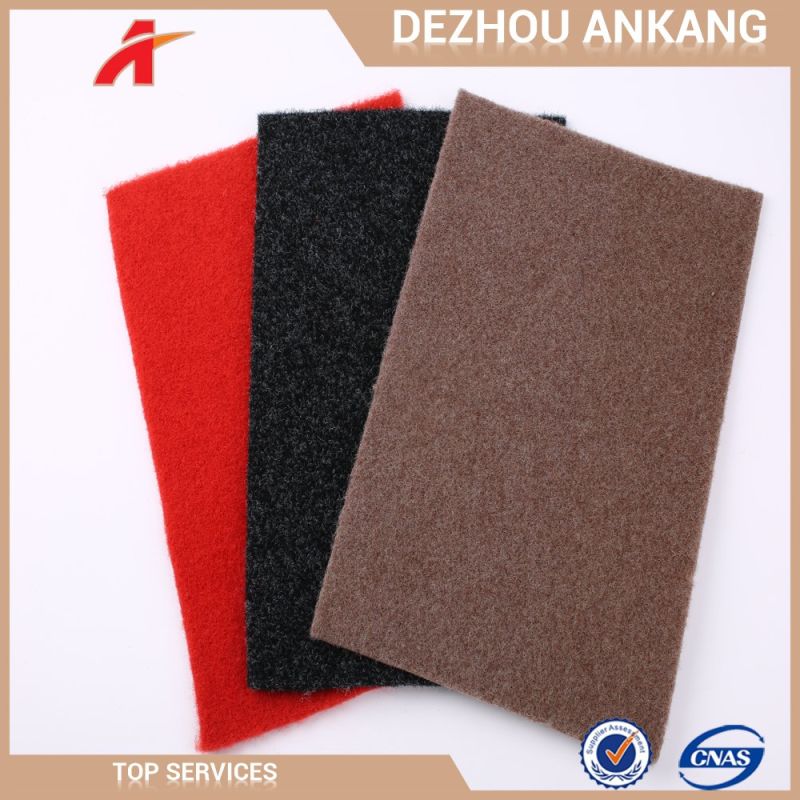Polyester Non Woven Velour Needle Punched Car Velour Carpet