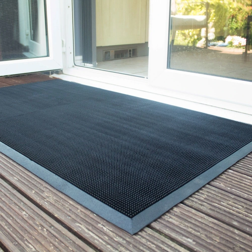 Popular Scrape Rubber Floor Entrance Door Mats for Hallway for Outside