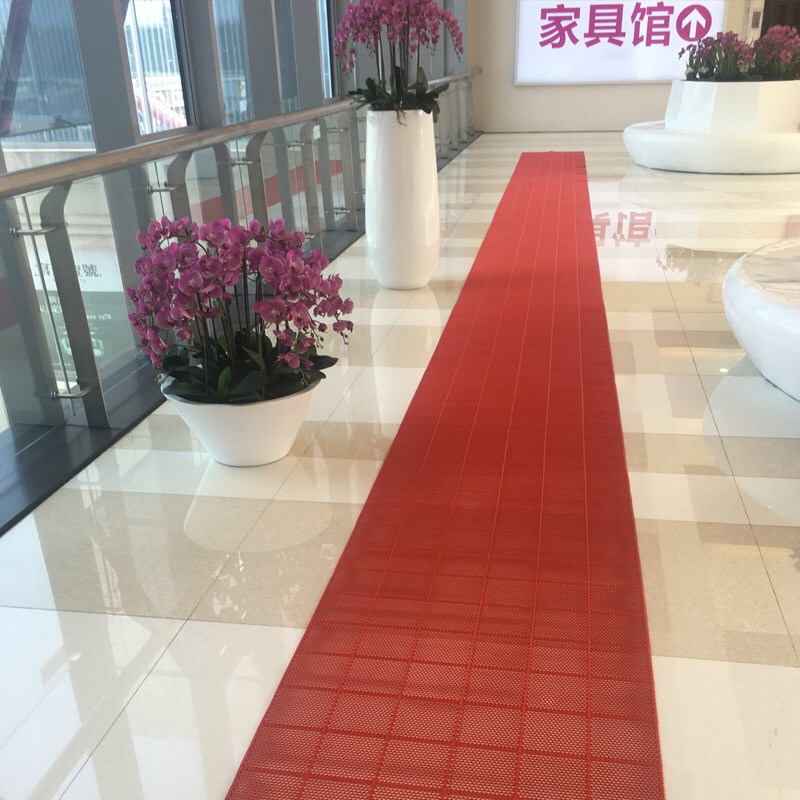PVC S Type Anti-Slip Water Proof Carpet Mat in Roll