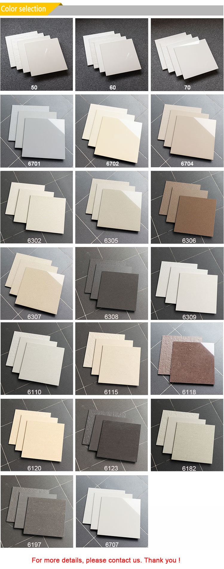 Non-Slip Function Ceramic Tiles for Kitchen Bathroom Wall and Floor Decoration