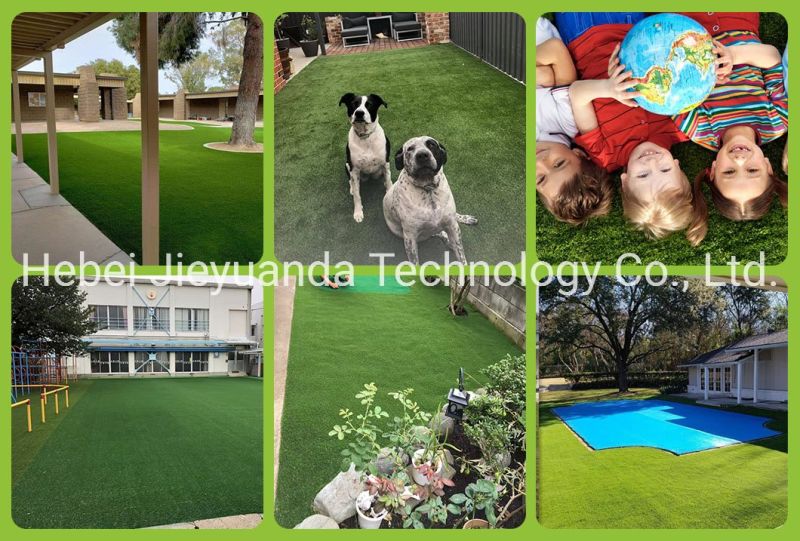 Europe Popular Natural Field Green Synthetic Artificial Carpet Home Garden