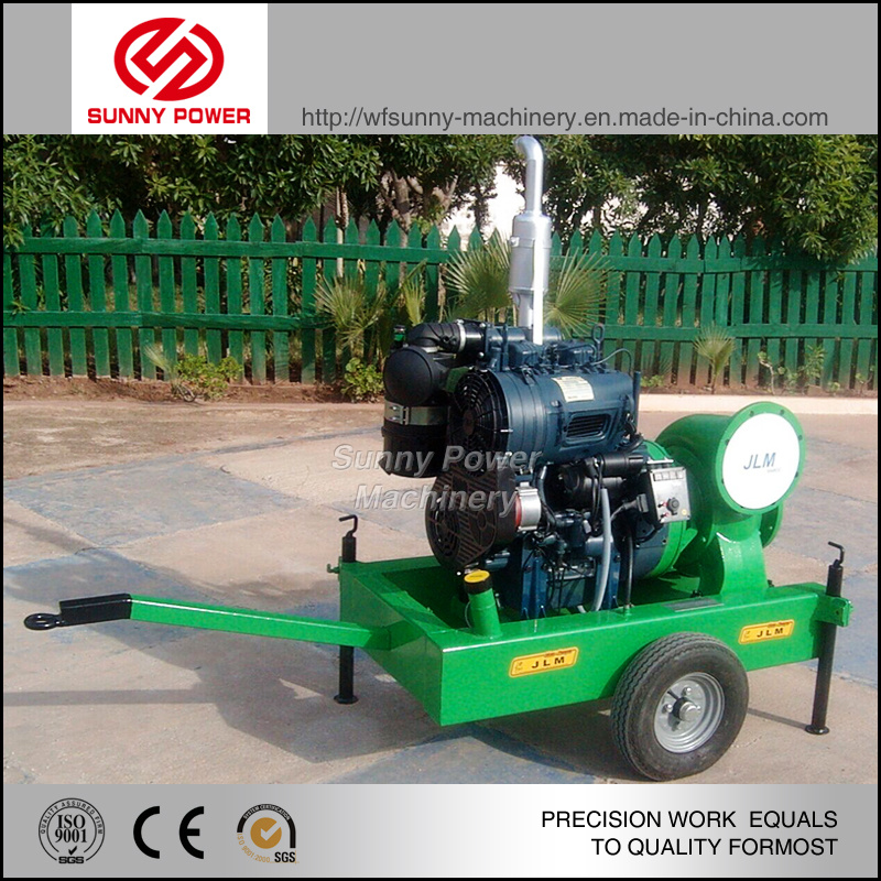 Diesel Engine Driven Mixed Flow Pump Water Pump for Large Scale Farmland Irrigation