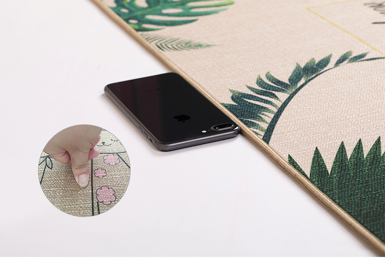 Popular Manufacture Linen Carpet Indoor Mats Anti-Slip Door Mats