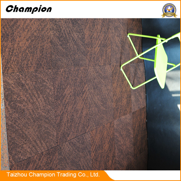 Hf Carpet Tiles/PVC Backing/Jute Carpet Tiles/Office Carpet/Wear-Resistant Carpet Commercial;