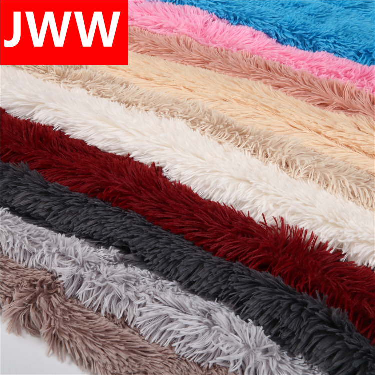 Polyester Knitted PV Plush Fabric /Long Pile Fabric
