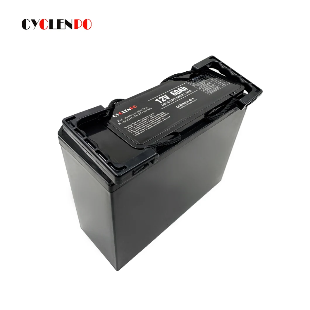 Ultra Thin Lithium Ion Battery 12V 60ah for Vehicle/off Road/Solar Energy System