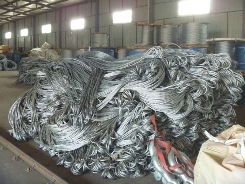 Dia 26mm 24W*7 Steel Wire Rope for Lashing