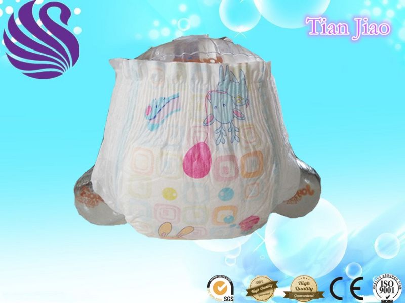 Hook & Loop Tape Soft Disposable Baby Diaper (OEM available)