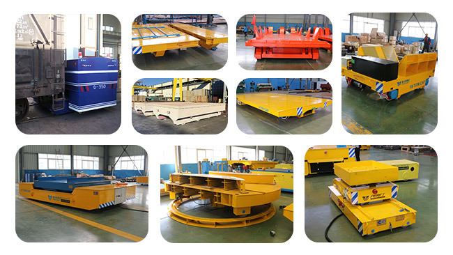 Motorized Die Carts Electric Flat Trolley for Heavy Cargoes