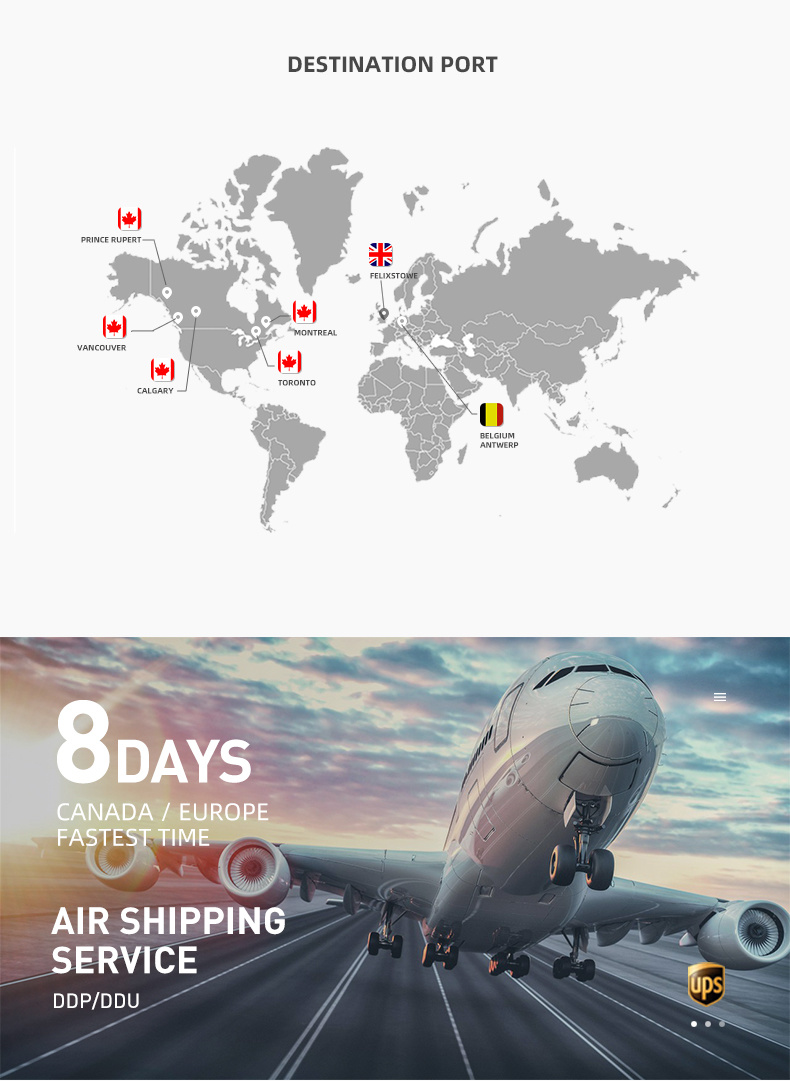 LCL Freight DDP Sea Shipping to Europe Freight Forwarder Air Cargo Transportation Logistics