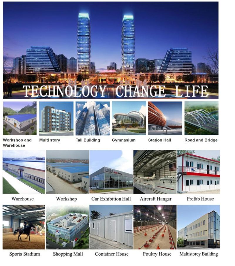 China Exporting Building Material Workshop/Warehouse/Logistic Warehouse Building Material Low Cost Steel Structure