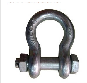 Marine Rigging Hardware Galvanized SS304/SS316 Bow Shackle