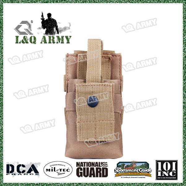 Military Radio Utility Pouch with Molle Webbing