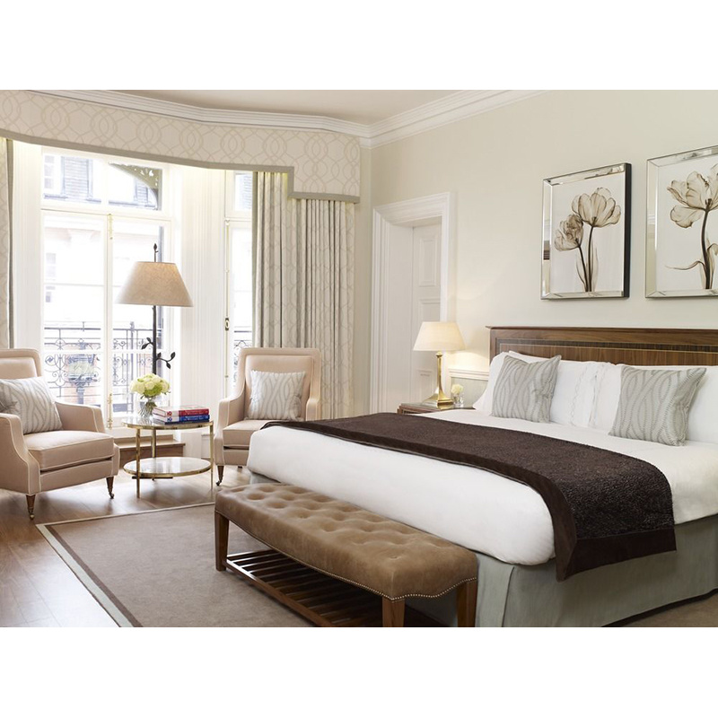 Custom Made Modern Hotel Furniture for Apartment Bedroom Set