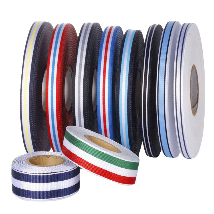 Enfung Custom Colourful Narrow Polyester Woven Elastic Webbing Tape