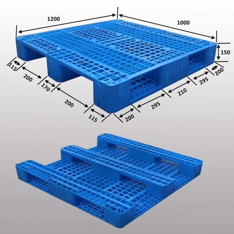 China Suppliers Heavy Duty Industrial High Loading Plastic Pallet
