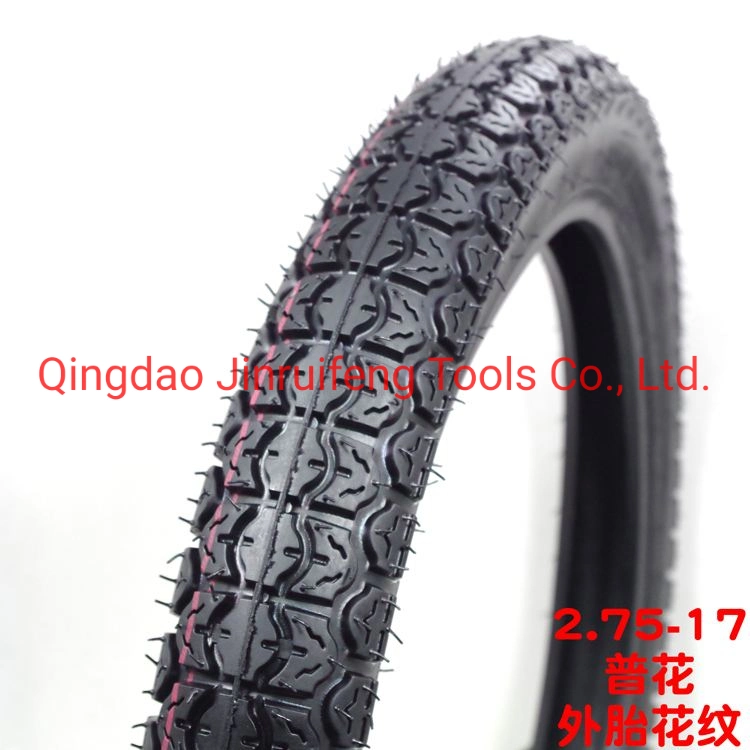 Motorcycle Spare Parts Motorbike Tire Tyre 350-18 Pattern Tube Type Motorcycle Tyre