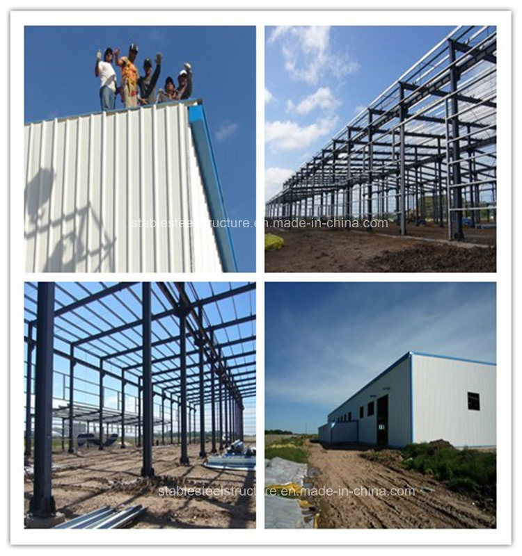 Multi-Span Steel Structure Logistic Warehouse Frame