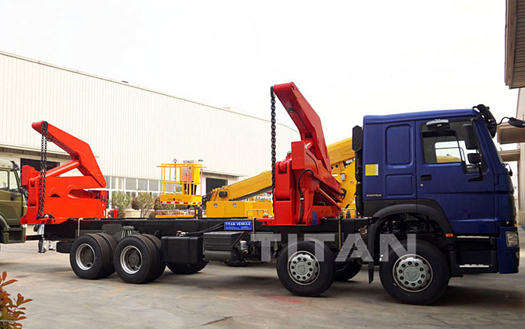 20FT 40FT Container Sidelifter Self Loader Truck Trailer Side Loader Trailer