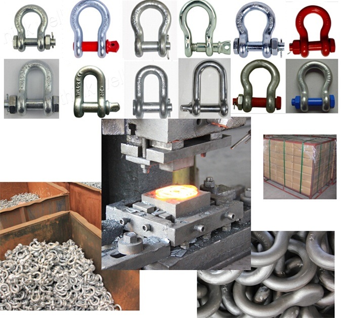 Forged Carbon Steel Customized Bow Type Trailer Shackle