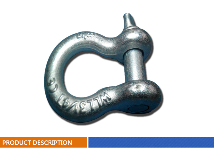 Fastener G209 Screw Pin Shackle/Bow Shackle/Chain Shackle