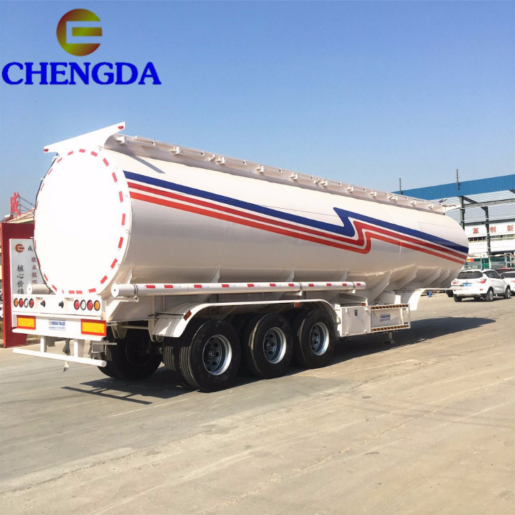 Oil Fuel Tanker Trailer, Fuel Semi Trailer