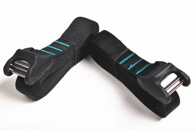 3cm Surf Rack Tie Down Strap Heavy Duty Car Buckle Roof Straps Rachet Straps with Neoprene Pad