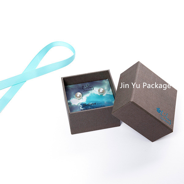 Customized Cardboard Gift Packaging Boxes for Ring, Earring, Pendant, Necklace