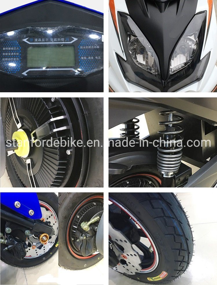 High Quality Popular 48V 60V Electric Motorcycle Motorbike E Motorcycle