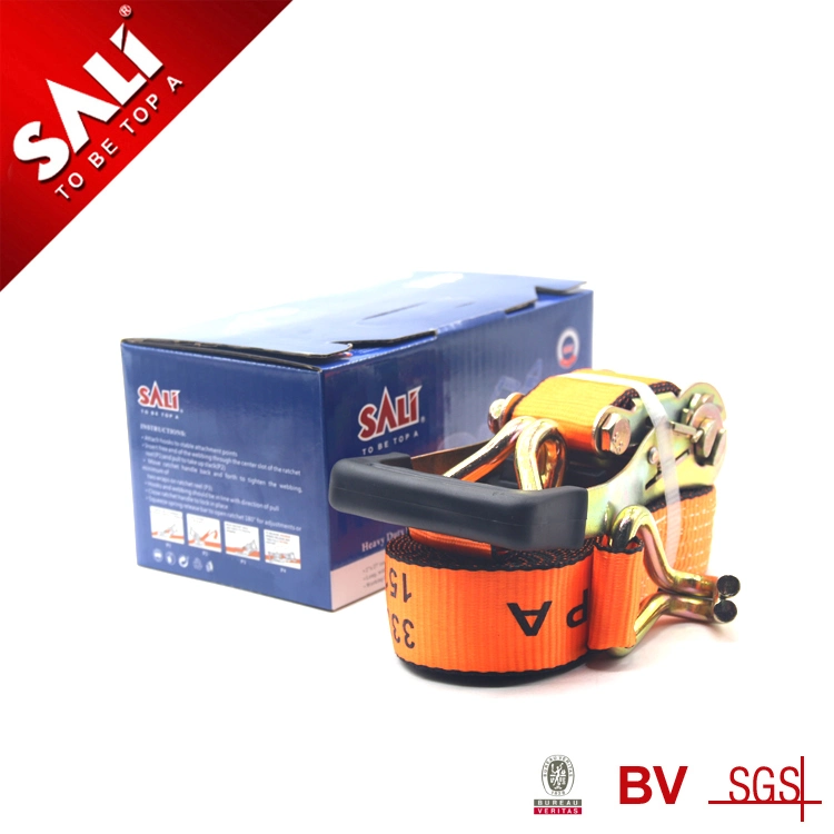 China Manufacture High Quality Professional Heavy Duty Ratchet Tie-Down Strap
