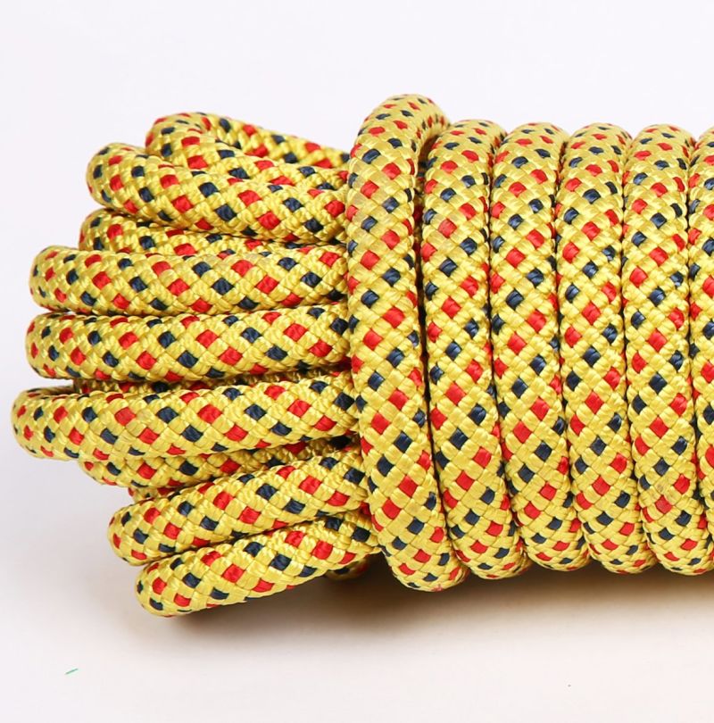 3/8 Inch Double Braided Polyester Rope with Eye Loop Nylon Polyester Rope