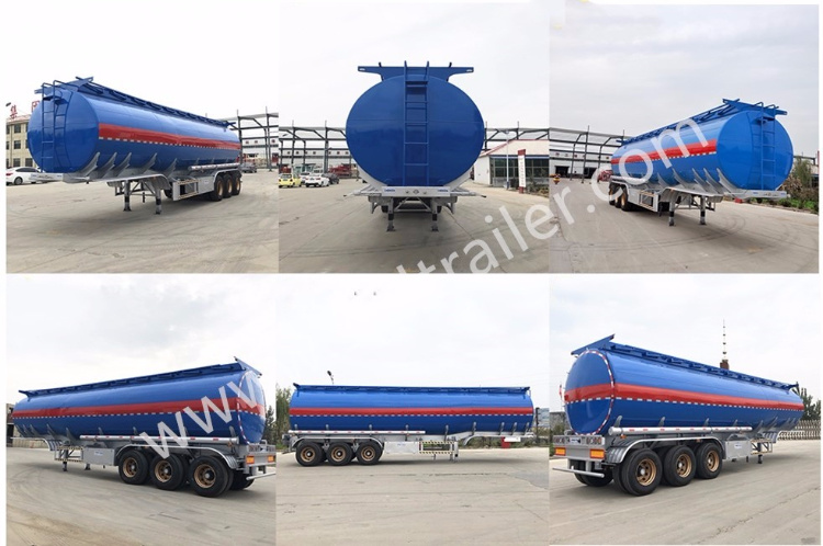 Oil Fuel Tanker Trailer, Fuel Semi Trailer