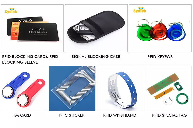 Multi-Size NFC Key Tag Custom Printed RFID Keychain Key Tag