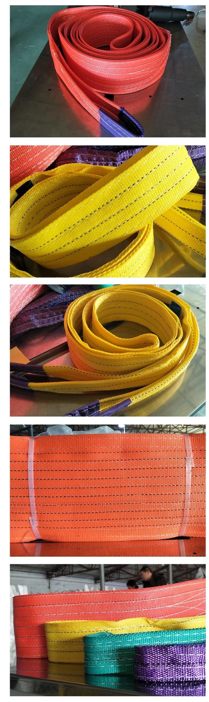 10 Ton Webbing Sling in Lifting Sling Webbing Sling