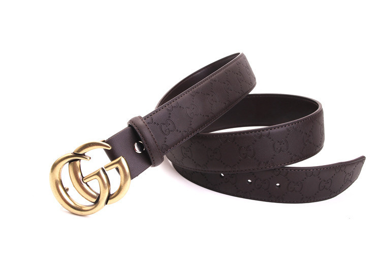 High Quality Metal Leather Double Buckle Waist Belt Waistband