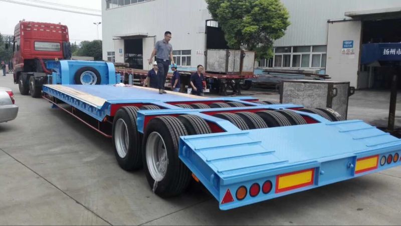 2018 Heavy Duty 6axles Low Bed Semi Trailer for Sale