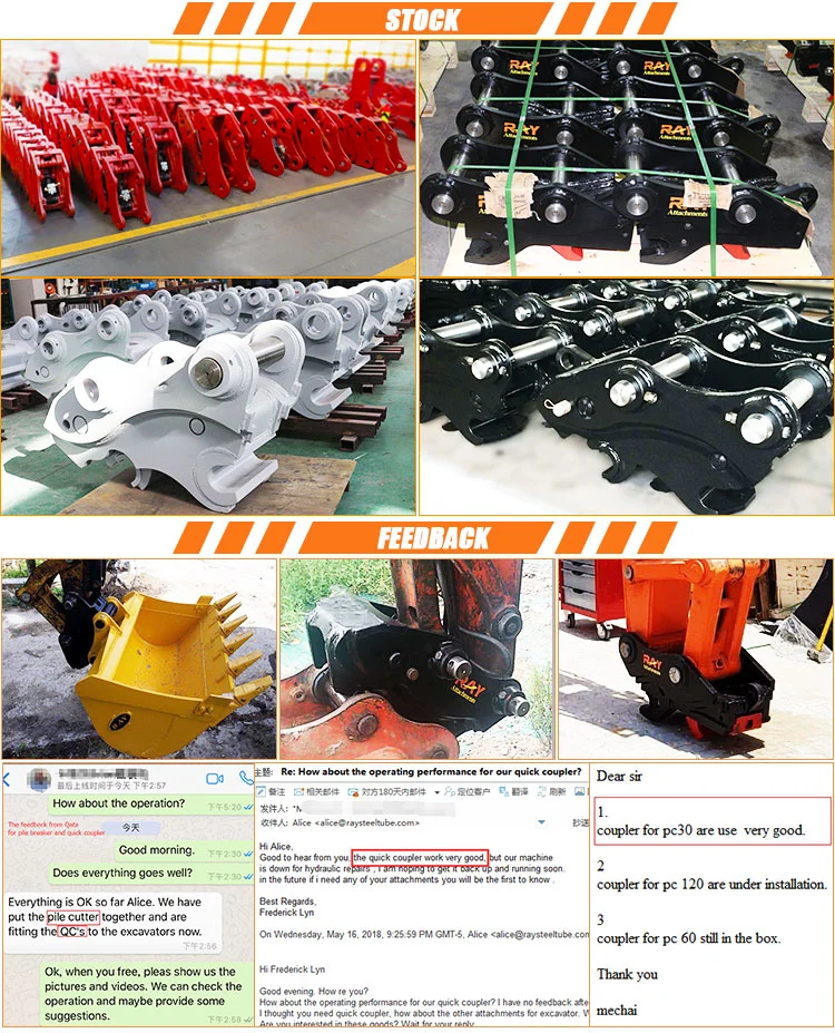 High Quality and Reasonable Price Quick Coupler Link Hitch Made in China for Excavator