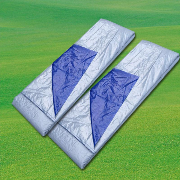 Woven Polypropylene Tarpaulin 150GSM Double Color Waterproof PE Tarpaulin