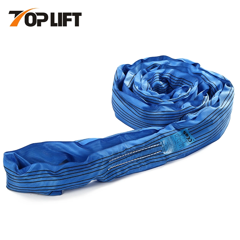 En1492-1 CE GS Approved 3t Duplex Polyester Flat Lifting Belt Webbing Sling