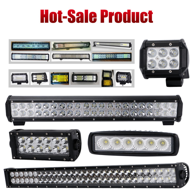 22 Inch 120W Straight LED Driving Light Bar with Bumper Mounting Bracket