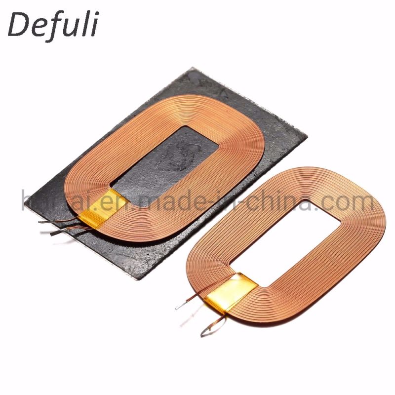 China Factory Price Qi Wireless Charger Receiving Coil with Flexible Shielding