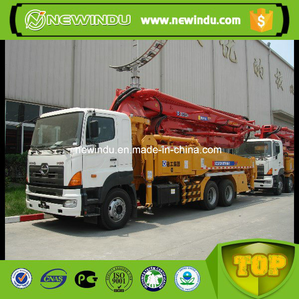 Concrete Pump Truck 48m Truck Mounted Squeeze Cement Pump Truck Hb48K Truck