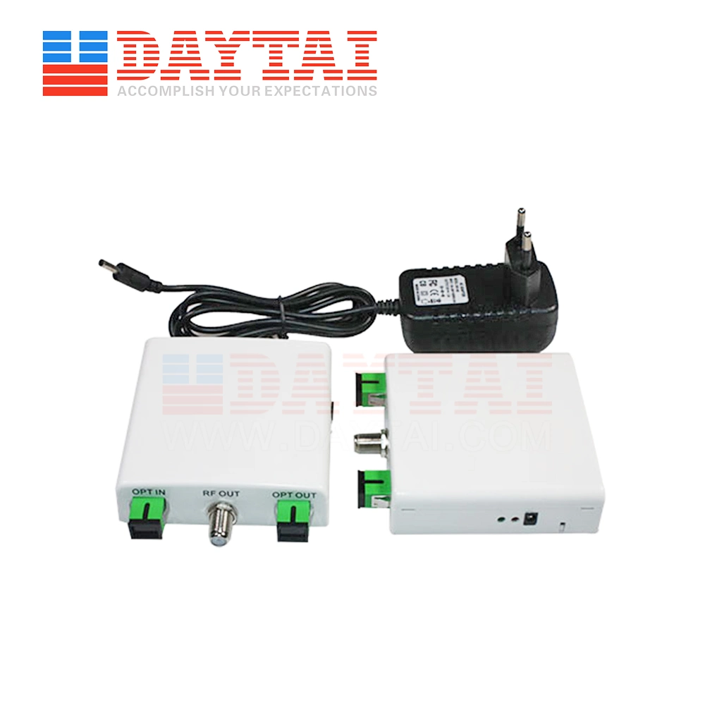 Ricevitore/nodo per cavo in fibra ottica CATV+Pon digitale attivo FTTH