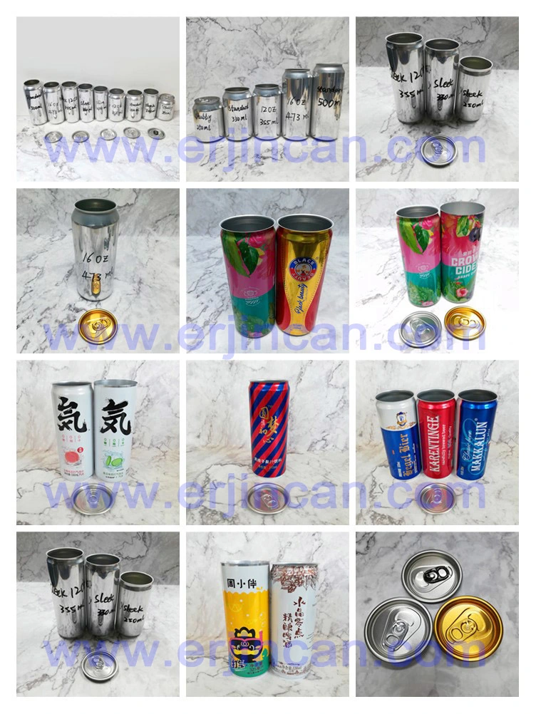 Custom Printed Aluminum Cans 12oz 355ml Wholesale
