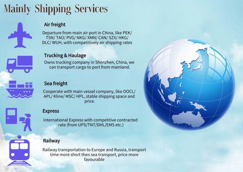 Shenzhen Freight Forwarder Logistics Company Freight Forwarder China to USA Sea Freight