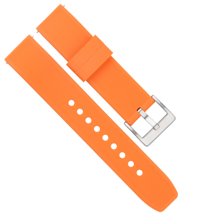 Wrist Silicone Rubber Watch Band Strap 20mm