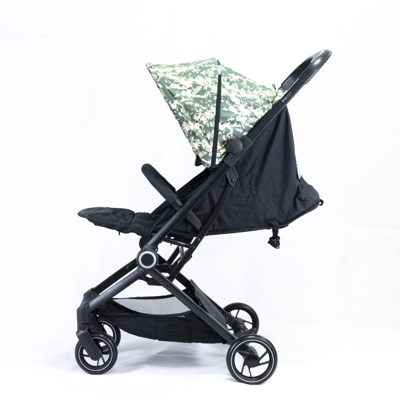 D168 Camouflage Aluminum Alloy Baby Stroller From China Factory