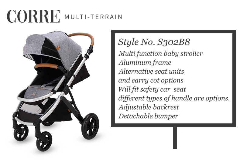 Aluminum Alloy Lightweight Portable Stroller Folding Baby Walker Stroller