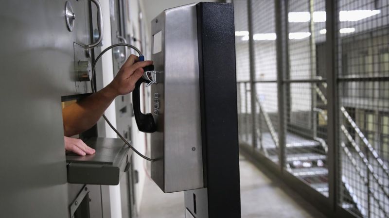 Heavy Duty Public Teleaid Telephone Prison Emergency Telephone for Jail