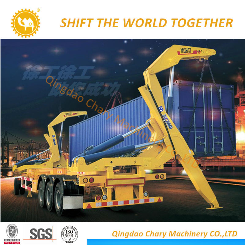 Self Loading Container Transport Trailer Side Loader Container Trailer